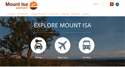 Desktop Screenshot of mountisaairport.com.au